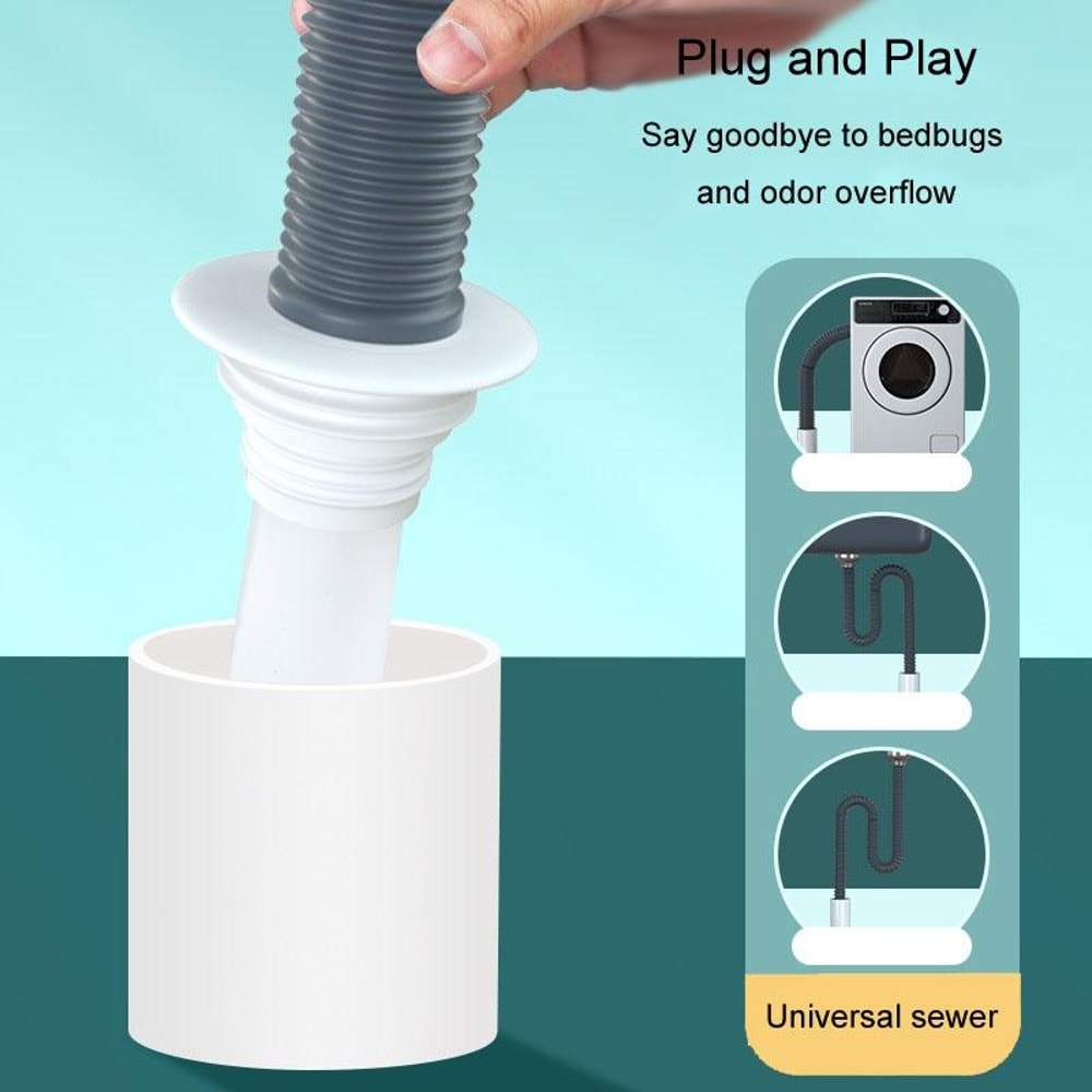 Universal Drain Odor Seal Plug For Bathroom And Kitchen Pipes 4