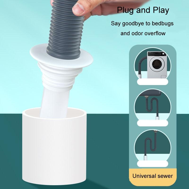Universal Drain Odor Seal Plug For Bathroom And Kitchen Pipes 4