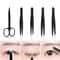 Precision Eyebrow Tweezers Set Professional Grooming Kit With Travel Case 1