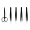 Precision Eyebrow Tweezers Set Professional Grooming Kit With Travel Case 2