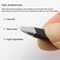Precision Eyebrow Tweezers Set Professional Grooming Kit With Travel Case 5