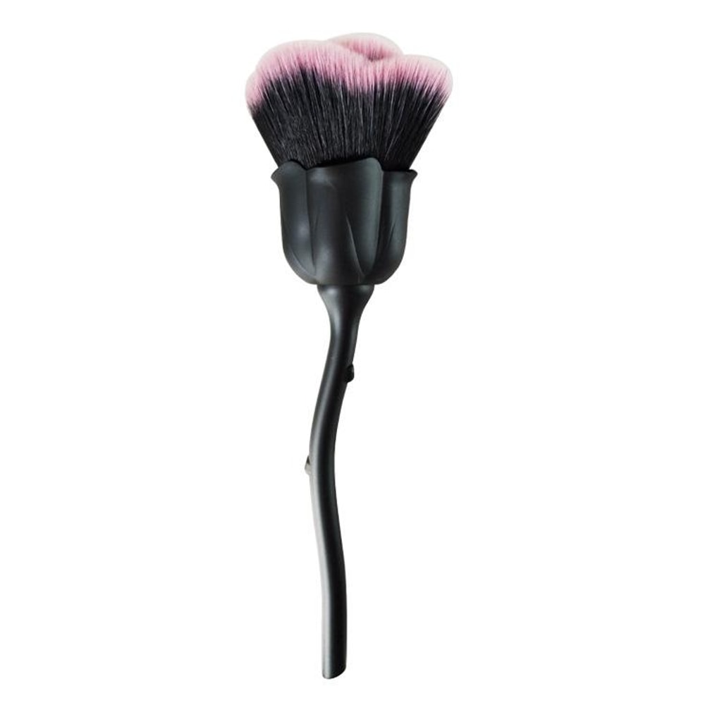 Rose Petal Soft Face Powder Brush For Flawless Makeup Finish 2