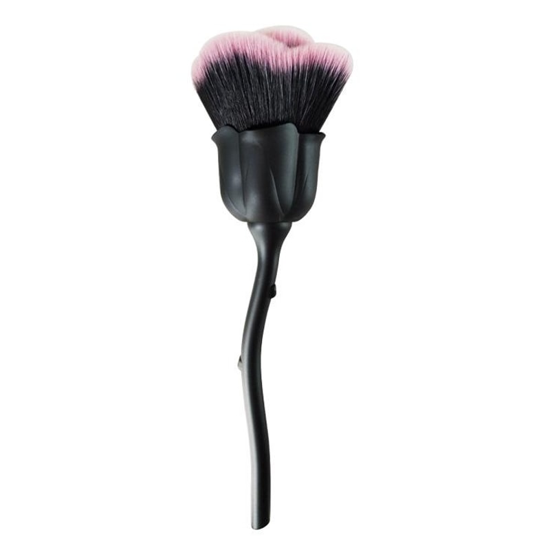 Rose Petal Soft Face Powder Brush For Flawless Makeup Finish 2