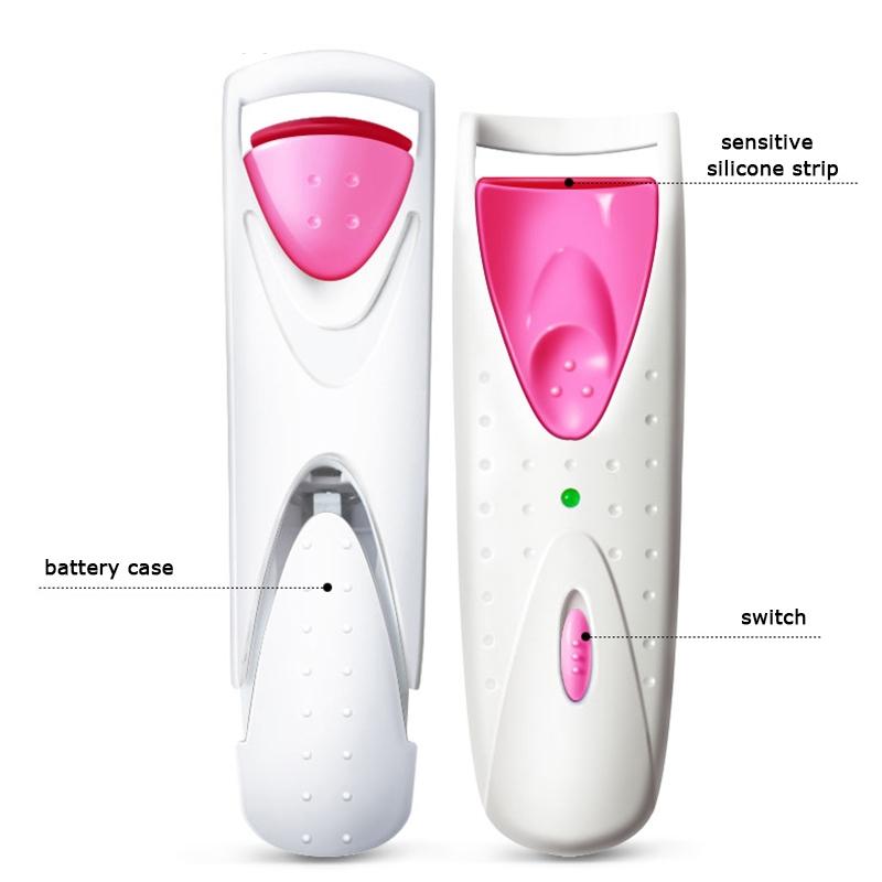 Heated Electric Eyelash Curler Fast Heat Lash Styler For Long Lasting Curl 2