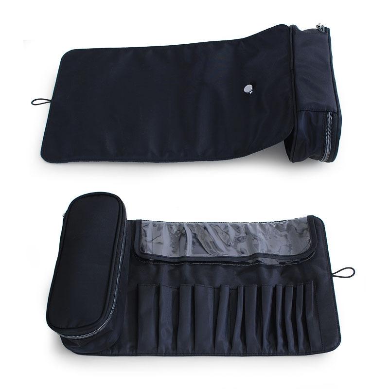 Multifunctional Folding Makeup Brush Organizer Cosmetic Storage Bag 4