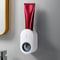 Automatic Toothpaste Dispenser Wall Mounted Rack Hygienic Squeezer For Family Bathroom 1