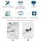 Automatic Toothpaste Dispenser Wall Mounted Rack Hygienic Squeezer For Family Bathroom 6