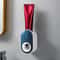 Automatic Toothpaste Dispenser Wall Mounted Rack Hygienic Squeezer for Family Bathroom