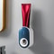 Automatic Toothpaste Dispenser Wall Mounted Rack Hygienic Squeezer for Family Bathroom