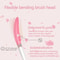 Waterproof Electric Body Brush Silicone Massage Bath Brush For Deep Skin Cleansing 7