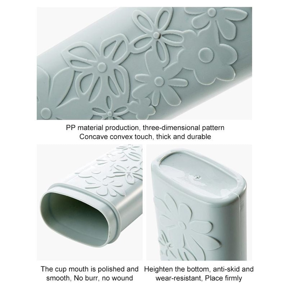 Portable Travel Toothbrush Holder Case With Cup Organizer For Clean Hygiene On The Go 3