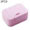 Portable Travel Soap Box Leakproof Soap Case Compact Soap Holder 6
