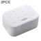 Portable Travel Soap Box Leakproof Soap Case Compact Soap Holder 9