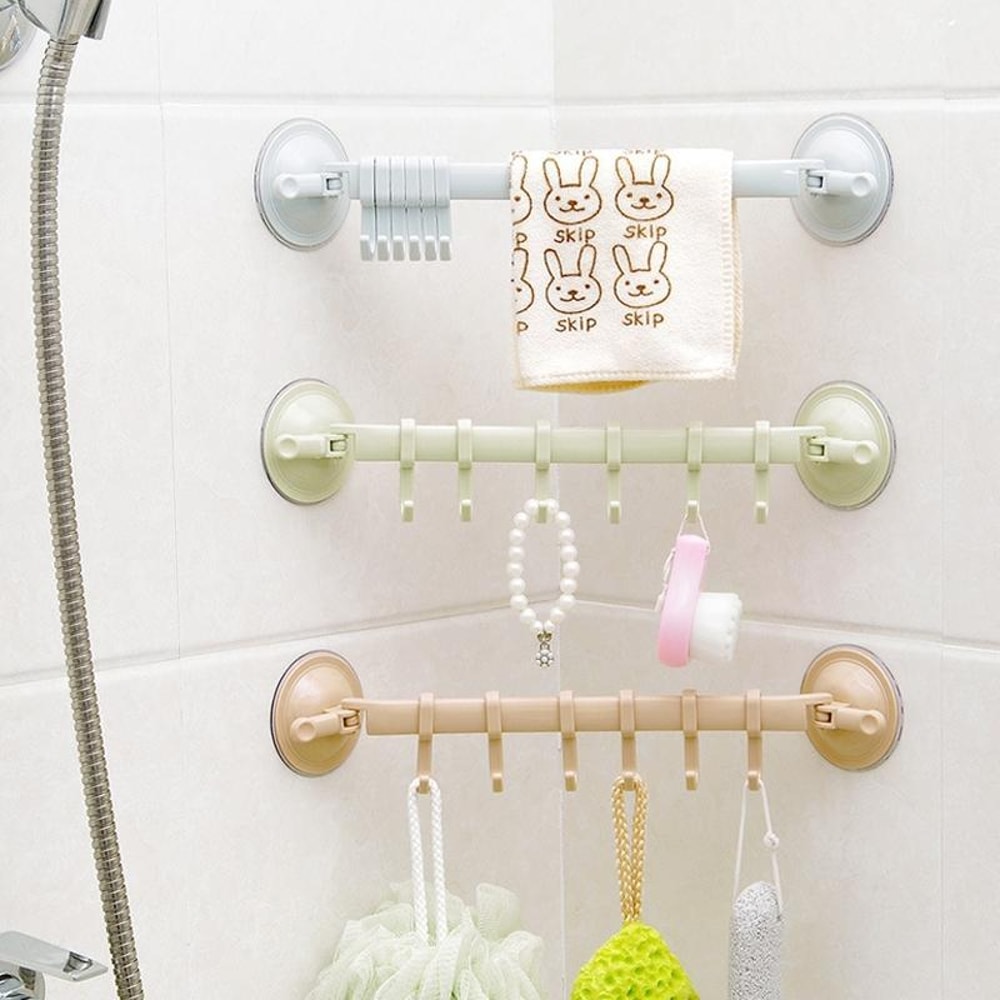Suction Cup Towel Hook Strong Hold Wall Hook For Kitchen And Bathroom Storage 0