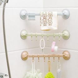suction cup towel hook strong hold wall hook for kitchen and bathroom storage