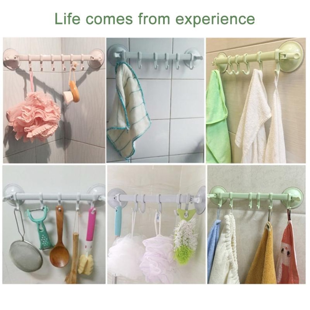 Suction Cup Towel Hook Strong Hold Wall Hook For Kitchen And Bathroom Storage 6