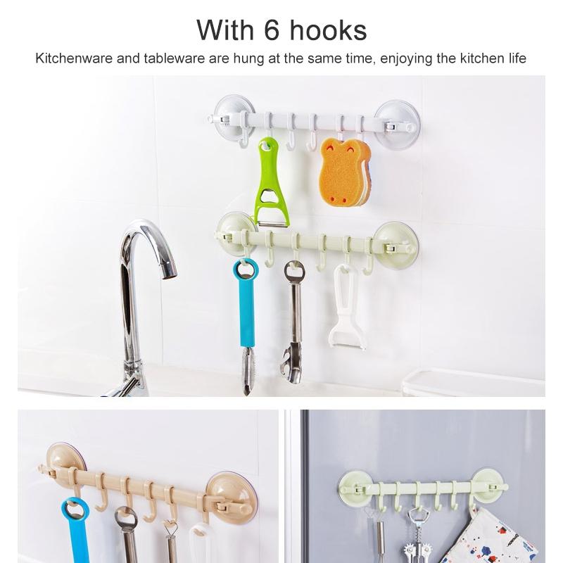 Suction Cup Towel Hook Strong Hold Wall Hook For Kitchen And Bathroom Storage 7