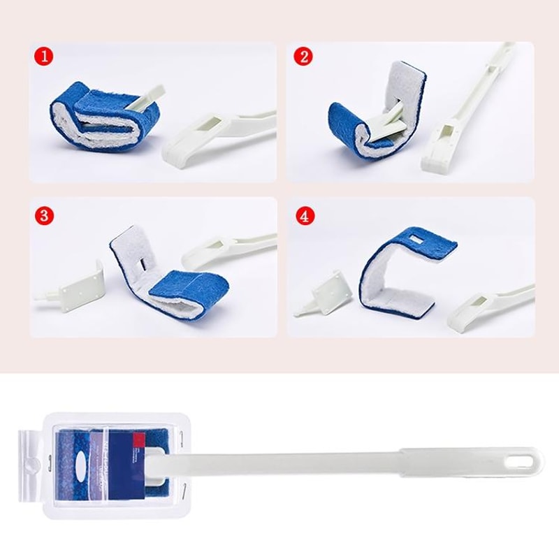 Disposable Toilet Brush With Soft Bristles No Dead Corner Hygienic Cleaning Tool 2
