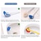 Disposable Toilet Brush With Soft Bristles No Dead Corner Hygienic Cleaning Tool 8
