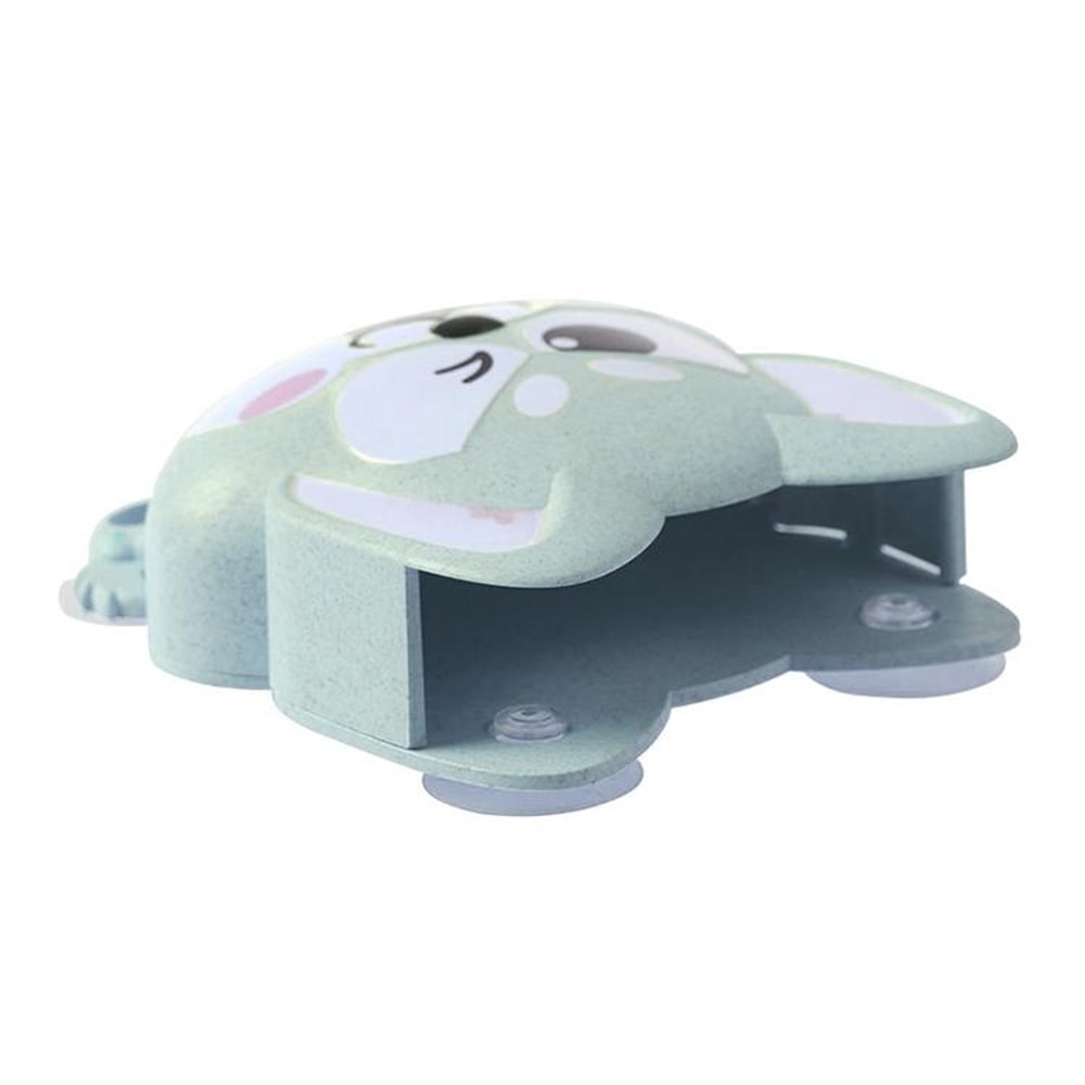 Cartoon Dog Toothbrush Holder Wall Mount Kids Bathroom Organizer Shelf 2