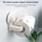 Suction Cup Toilet Paper Holder Wall Mount Removable Rack For Bathroom Storage 1