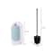 Wall Mounted Toilet Brush Set With Long Handle Soft Bristles Hygienic Holder 3