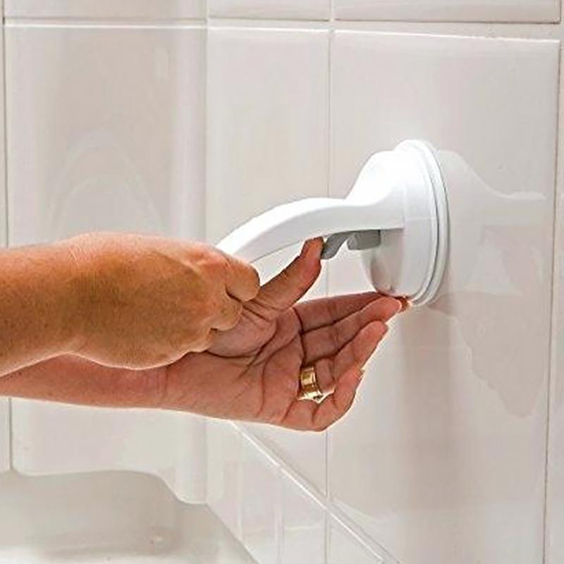 No Bend Suction Foot Pedal For Shower Wall Easy Install Bathroom Foot Rest 1