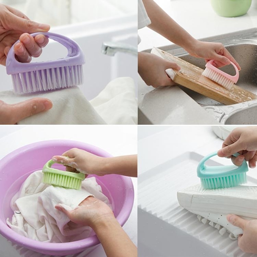 Multi Purpose Soft Shoe Cleaning Brush For Laundry And Bathroom Use 2