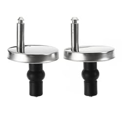 quick release toilet seat hinges kit zinc alloy fixing bolts universal replacement