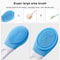 Electric Silicone Bath Massage Brush Long Handle Body Scrubber For Deep Clean Relaxation 10