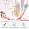 Electric Silicone Bath Massage Brush Long Handle Body Scrubber For Deep Clean Relaxation 2
