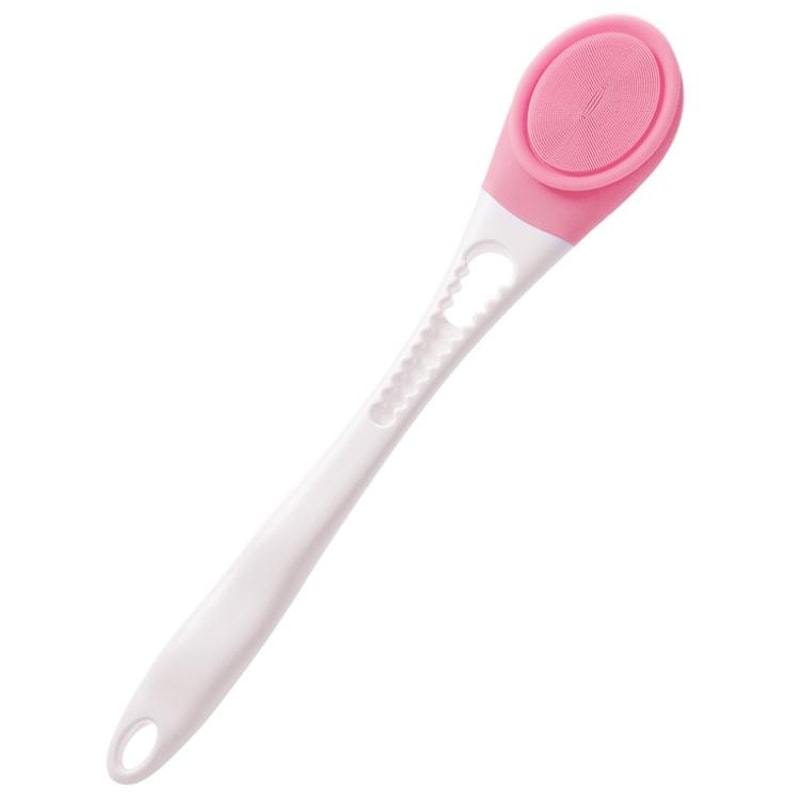 Electric Silicone Bath Massage Brush Long Handle Body Scrubber For Deep Clean Relaxation 14