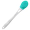 Electric Silicone Bath Massage Brush Long Handle Body Scrubber for Deep Clean & Relaxation