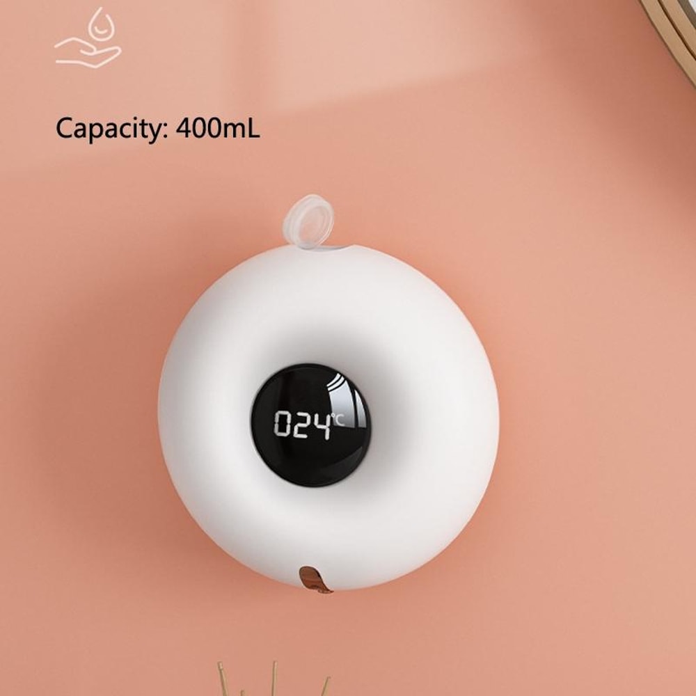 Smart Touchless Wall Mounted Soap Dispenser With LED Display Foaming Sensor 1