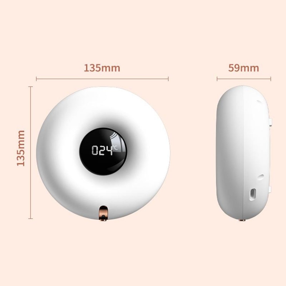 Smart Touchless Wall Mounted Soap Dispenser With LED Display Foaming Sensor 2