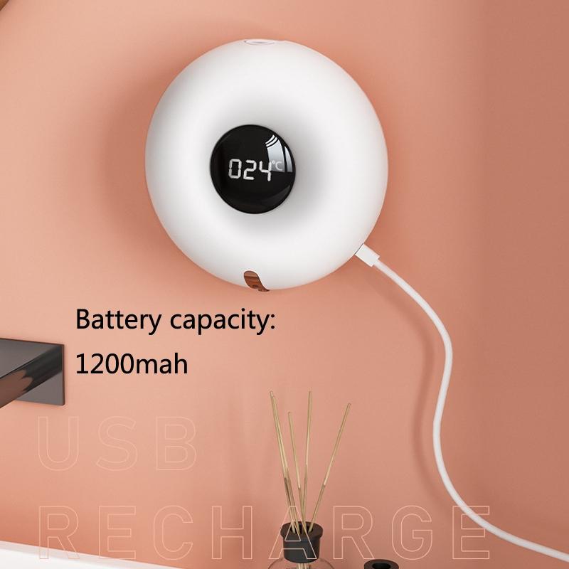 Smart Touchless Wall Mounted Soap Dispenser With LED Display Foaming Sensor 4