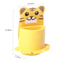 Cute Cartoon Animal Wall Mounted Toothbrush Holder Shelf With Drainage Bathroom Organizer 5