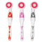 Electric Waterproof Bath Brush Long Handle Back Scrubber With 4 Heads Body Cleansing Massager 1