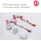 Electric Waterproof Bath Brush Long Handle Back Scrubber With 4 Heads Body Cleansing Massager 8