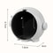 Cartoon Wall Mounted Toothbrush Holder No Drill Bathroom Shelf Organizer With Drain Design 2
