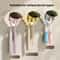 Cartoon Wall Mounted Toothbrush Holder No Drill Bathroom Shelf Organizer With Drain Design 8