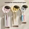 Cartoon Wall Mounted Toothbrush Holder No Drill Bathroom Shelf Organizer With Drain Design 8