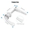 Zinc Alloy Toilet Flush Handle Replacement with Chain Universal Bathroom Lever