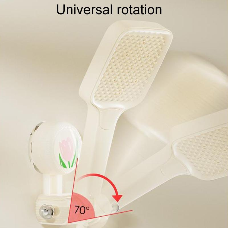 No Drill Suction Cup Shower Head Holder With 360 Adjustable Bathroom Mount 4