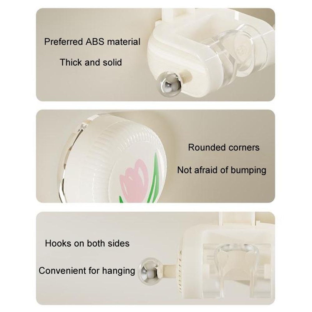No Drill Suction Cup Shower Head Holder With 360 Adjustable Bathroom Mount 8