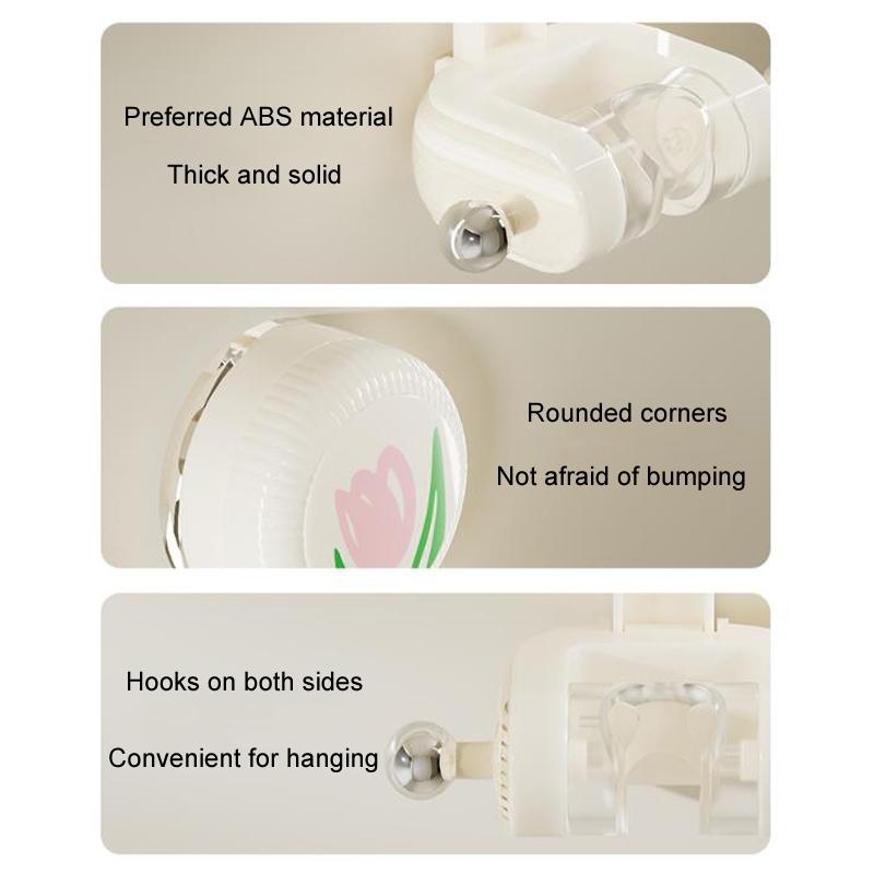No Drill Suction Cup Shower Head Holder With 360 Adjustable Bathroom Mount 8