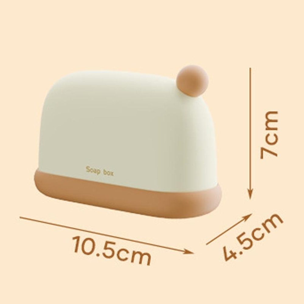 Portable Leakproof Soap Holder Travel Soap Case With Drain Tray Compact Soap Container 2