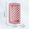 Anti Slip Soap Holder With Drain Tray Elastic Mesh Soap Saver Box For Bathroom Kitchen 4