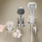 Adjustable Suction Cup Shower Holder No Drill Shower Shelf Bathroom Wall Storage Organizer 0