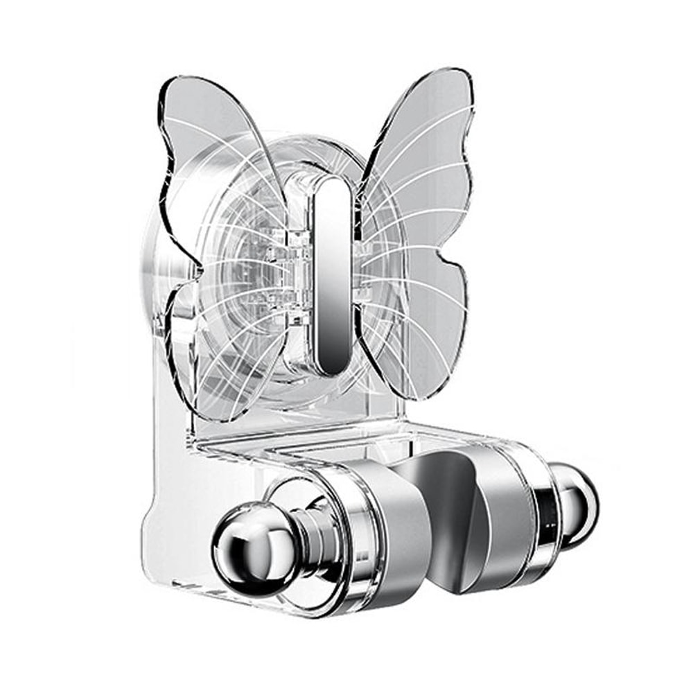 Adjustable Suction Cup Shower Holder No Drill Shower Shelf Bathroom Wall Storage Organizer 8